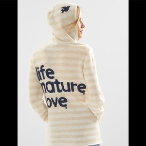 Free City x Gap Striped Sweater with Hood Size M